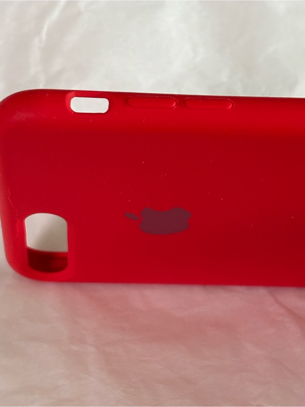 Apple RED Silicone Case for iPhone 7 Plus/8 Plus Smartphone Cover - Picture 5 of 11